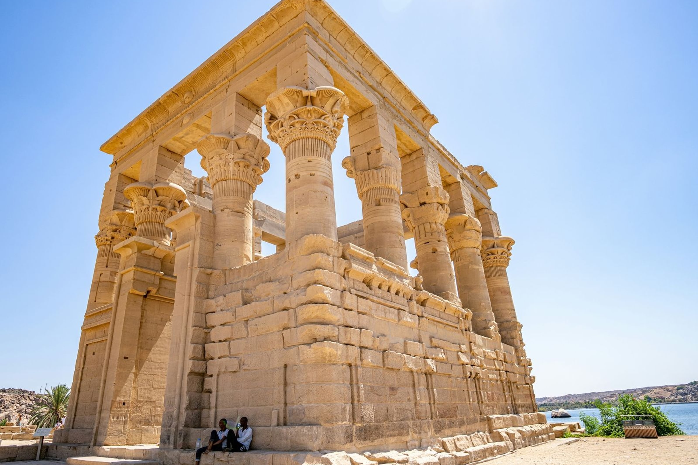 Philae-Tempel, Landausflug